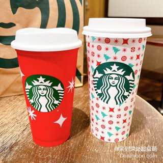 【星巴克】免费节日红杯Get✔️｜焦糖布...