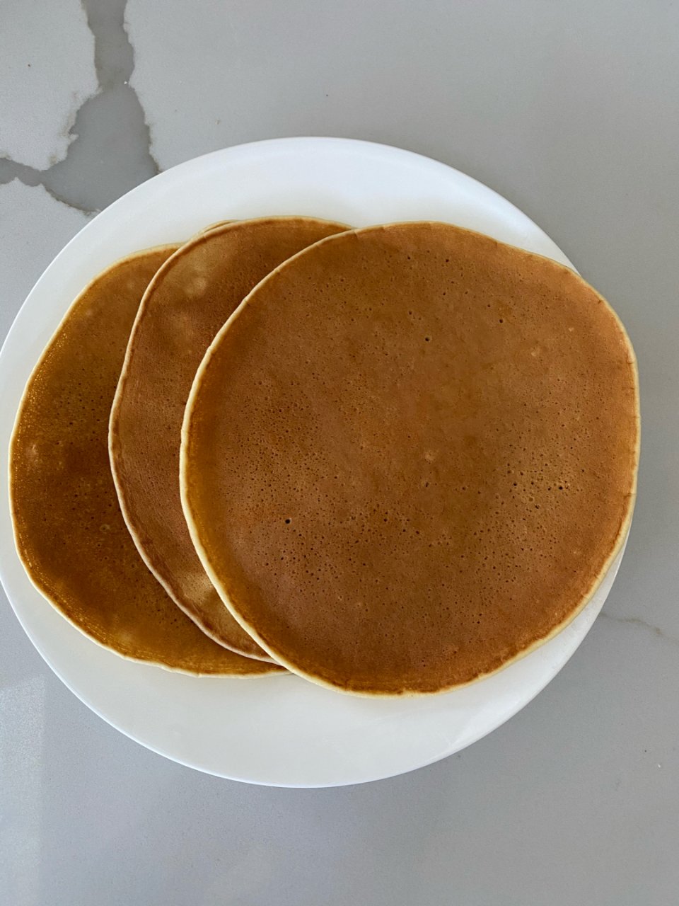 非常简单的pancake 但是真的好吃😋...