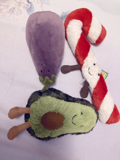 收到金币兑换的JellyCat玩偶啦💕