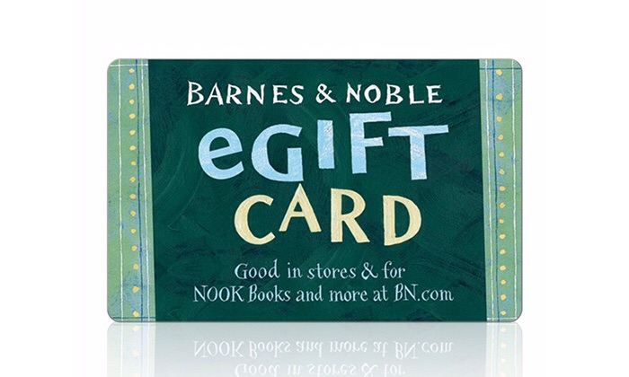 Groupon现有Barnes & Noble -evict card半价