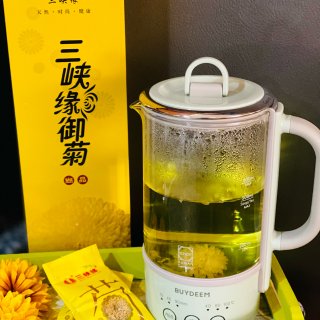 秋季养生喝好茶：三峡缘御菊...