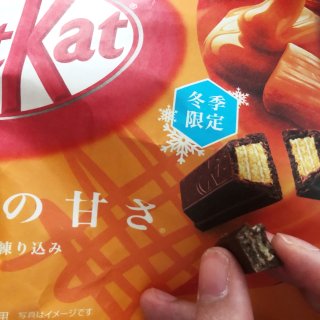 KitKat焦糖味威化饼干...