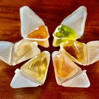 品尝水晶粽🍭六种不同口味...