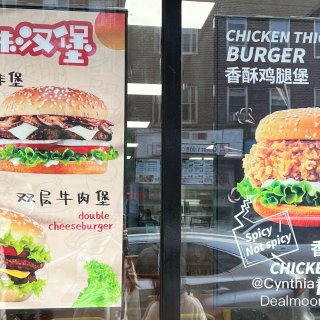 居然在纽约吃到国内KFC同款🔥香辣鸡腿堡...