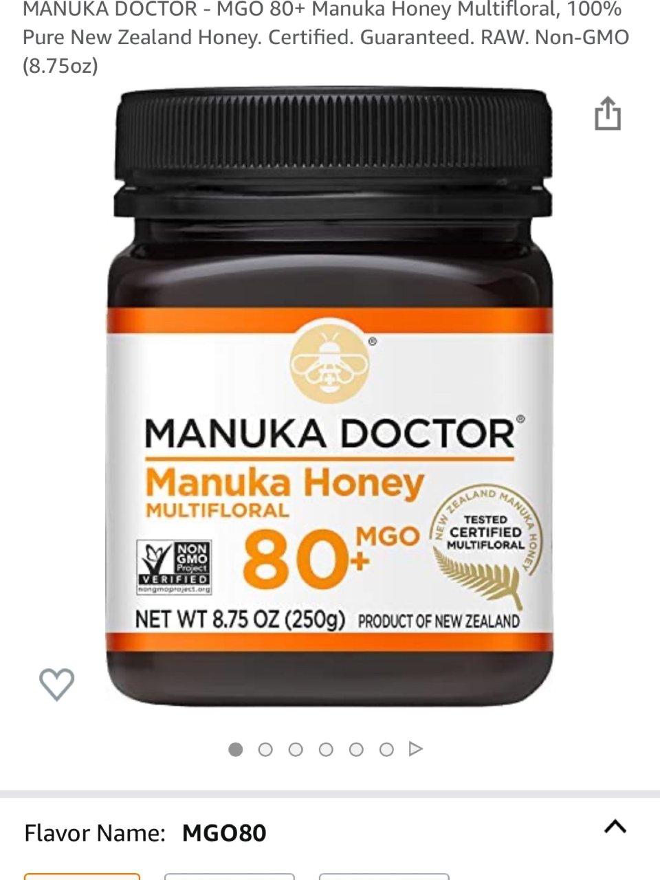 Manuka Doctor蜂蜜