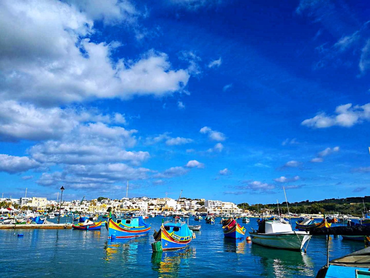 【马耳他的小渔村】地中海心脏上扬起的彩色...