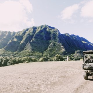 夏威夷旅行｜在侏罗纪公园里开ATV越野车...