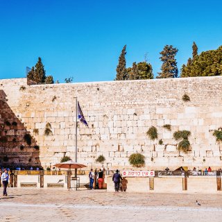 耶路撒冷🇮🇱：离开哭墙时一定要倒着走出去...
