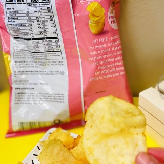 亚米尝新：卡乐比喜马拉雅粉红盐味薯片...