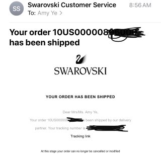 四月｜Swarovski终于想起给我寄包...