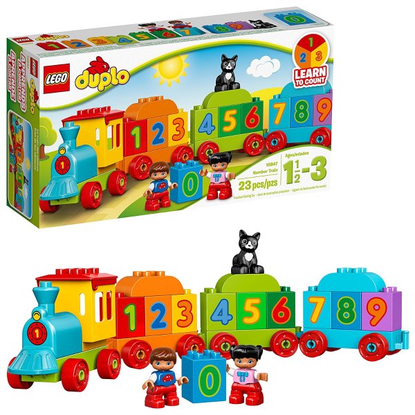 Lego乐高得宝系列之我的第一列数字火车10847