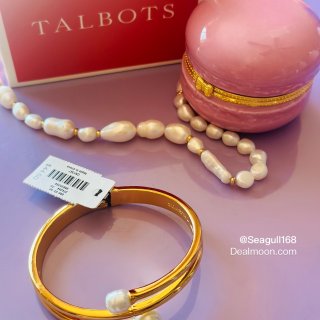 Talbots小羊毛：珍珠手环😀...