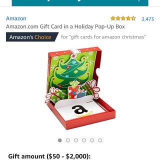 Amazon敲可爱的🎄礼卡包装盒😝...