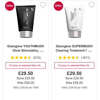 Boots巨折Glamglow面膜...