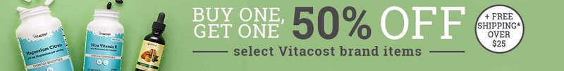 Vitacost全场8.5折，另外，Vitacost品牌指定产品买一件第二件半价（半价产品无额外8.5折）