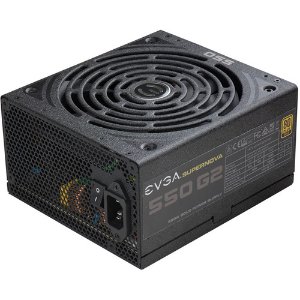 $54.99 EVGA SuperNOVA 550 G2 550W 80 Plus Gold Modular Power Supply B&H 电源