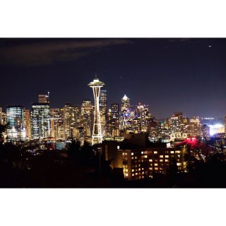 sᴇᴀᴛᴛʟᴇ | 西雅图夜景 每一个角...