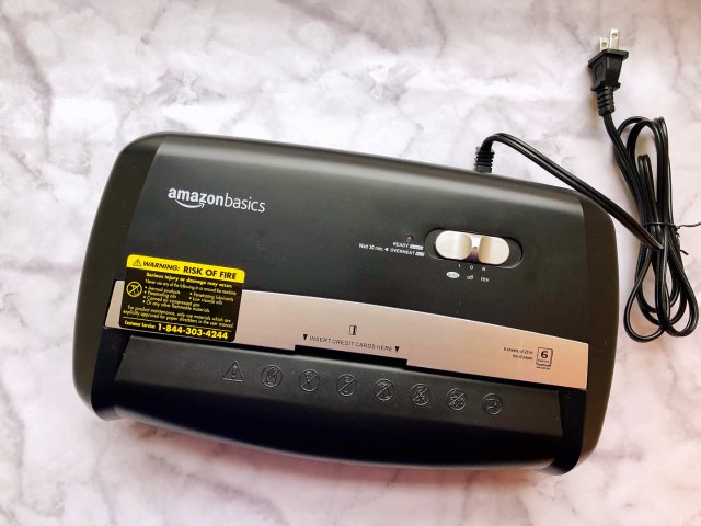 AmazonBasics ❤ 碎纸机