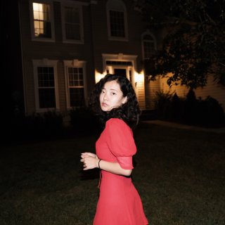 OOTD 夜色里的小红裙💃🏻...