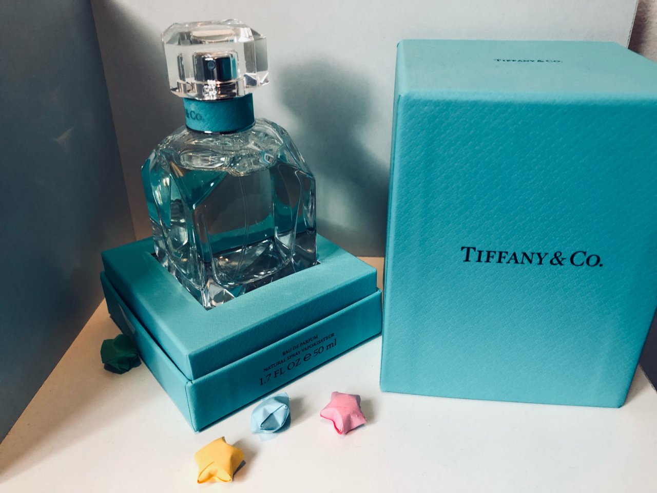 Tiffany&Co玫瑰金香水...