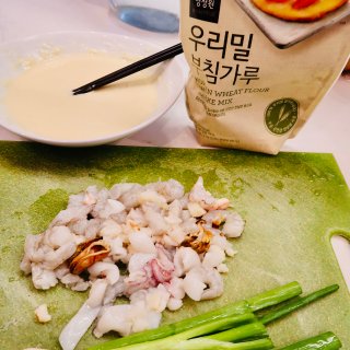 美食分享｜味道极美的自制韩国海鲜饼料理...