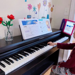 小叶子❥在线1V1钢琴陪练，让孩子轻松愉...
