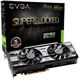 EVGA GeForce GTX 1070 Ti SC GAMING ACX 3.0 Black Edition, 8GB GDDR5, EVGA OCX Scanner OC, White LED, DX12OSD Support (PXOC) Graphics Card 08G-P4-5671-KR: Computers &amp; Accessories显卡