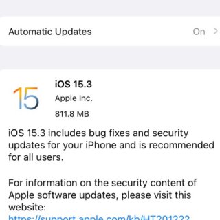‼️苹果紧急系统修复 - iOS 15....