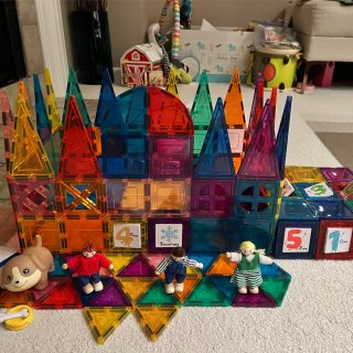 儿童3D磁力玩具 100片,Picasso Tiles