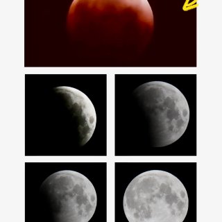 摄影技巧大公开📷给月亮拍照的过程...