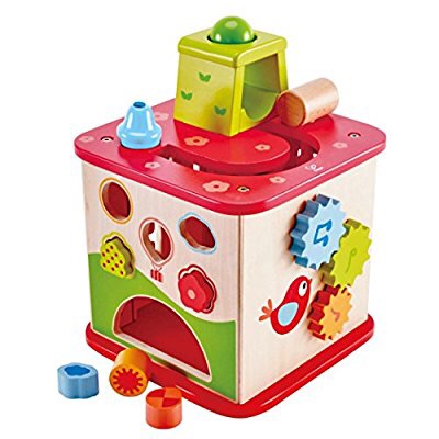 Hape木质玩具 activity cube and center