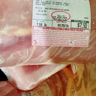 猪肉好价99美分一磅...