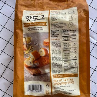 Hmart鱼饼芝士韩式热狗...
