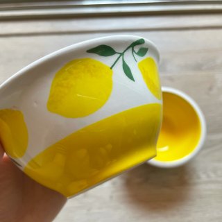 八月3⃣️ homegood 柠檬黄小碗...