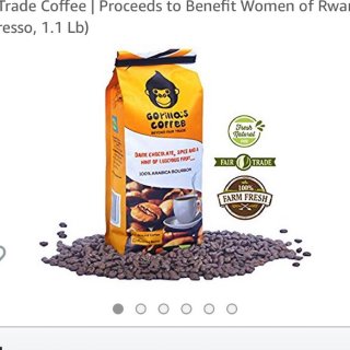卢旺达猩猩咖啡之深烘咖啡豆到货开箱...