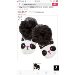 低至$5.97 Fuzzy Babba 拖鞋特惠 | Bon-Ton