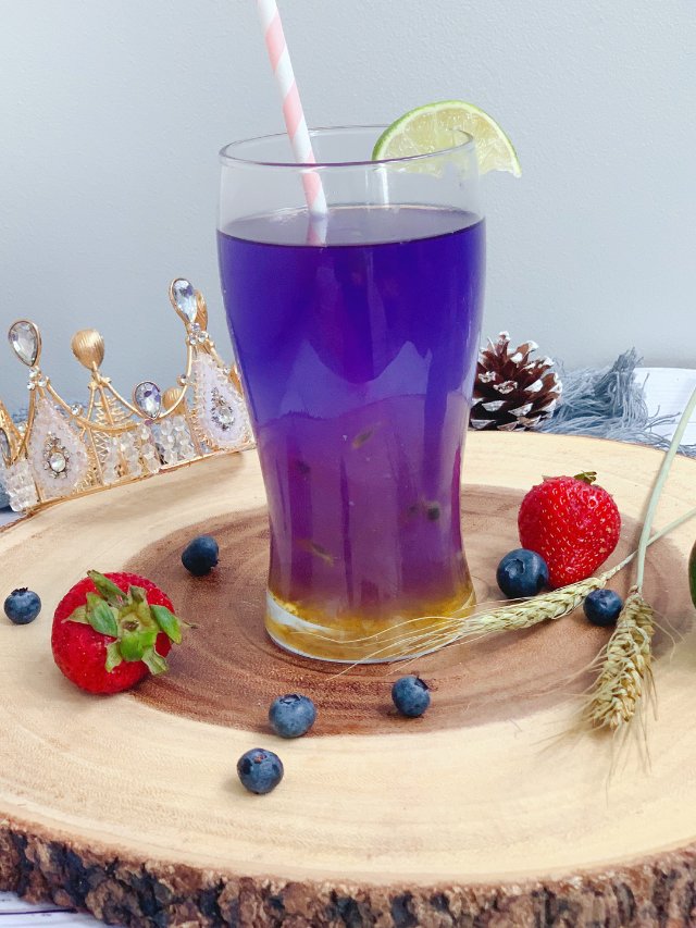 晒晒圈美食精选梦幻色彩 蝶豆花饮品 晒晒圈美食精选梦幻色彩 蝶豆花饮品