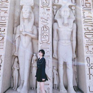 洛杉矶穿越🇪🇬Chino超壮观的埃及建筑...