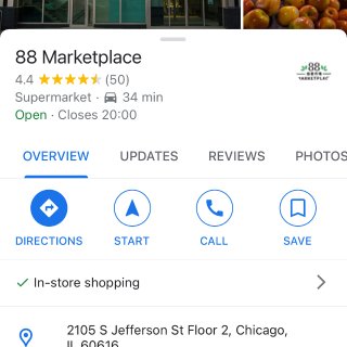 芝加哥新中超88Marketplace ...