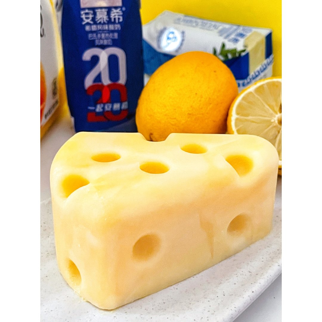 🧀吃不胖の“芝士奶酪”水果大冰砖😋...