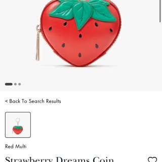 Strawberry Dreams Coin Purse | Kate Spade Outlet