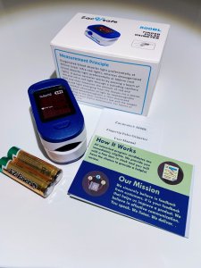 Amazon | 家用血氧饱和度检测仪，在家监测肺功能