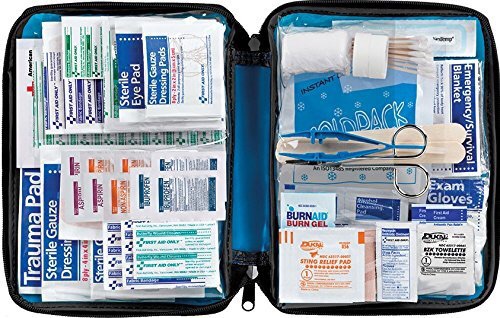 First Aid Only All-Purpose First Aid Essentials Kit, 299 Pieces, Fabric Case 急救用品