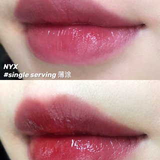 彩妆分享| NYX糖果唇釉·葡萄酒红色...