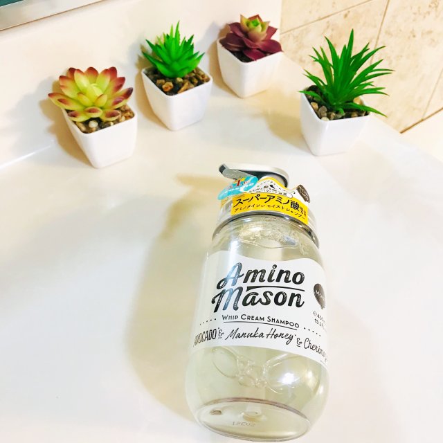 拥有柔顺秀发.Amino Maso...