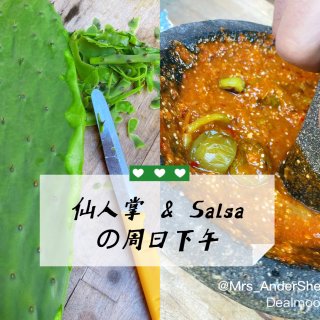 【世界美食】新鲜仙人掌&墨西哥Salsa...