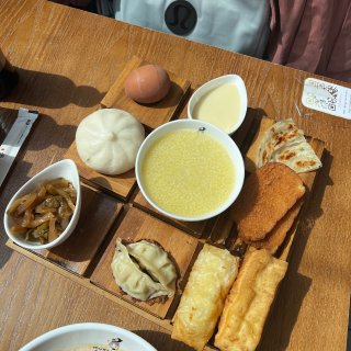 伦敦中式早餐🇬🇧韩记九宫格/豆腐脑达咩...