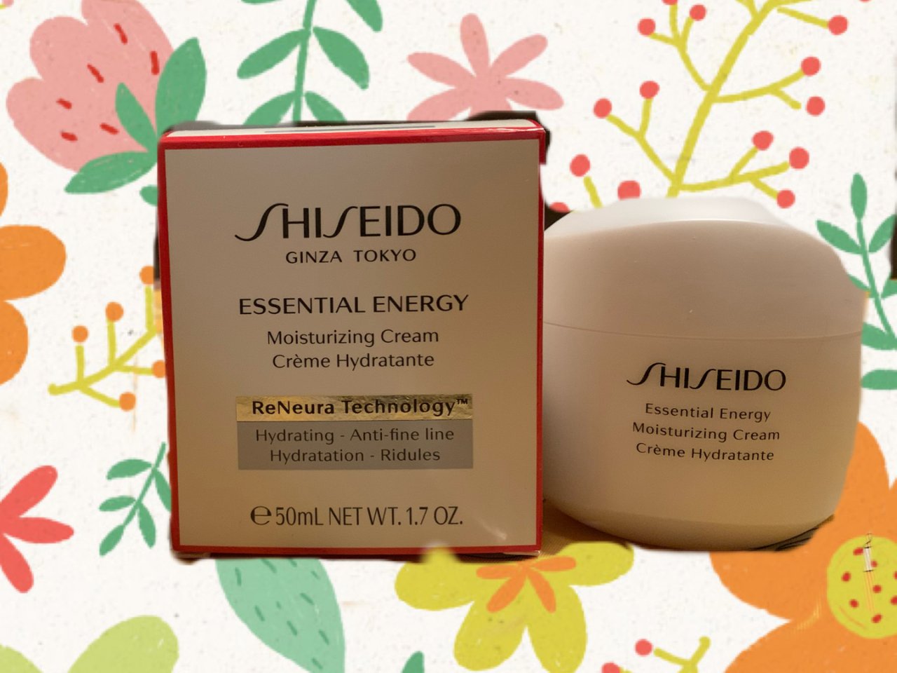 Shiseido的基本能量保湿面霜...