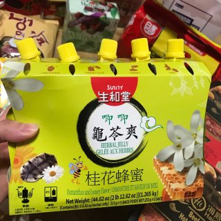 生和堂 唧唧龟苓爽 桂花蜂蜜味 5袋 1265g 