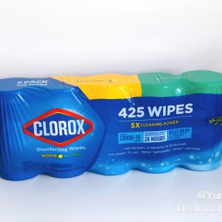 5/Clorox消毒纸巾囤货...